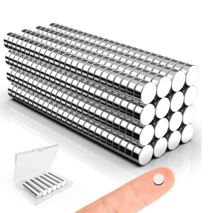 400 Pack Magnets, Caturledas 5x2mm Small Round